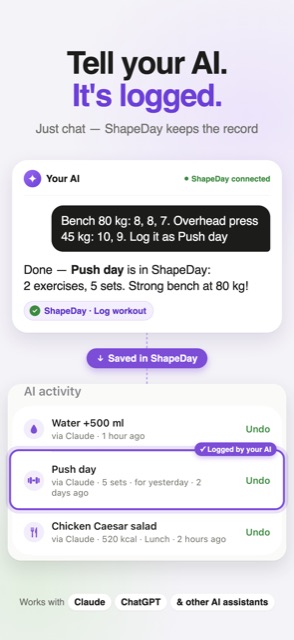 Tell your AI. It’s logged.